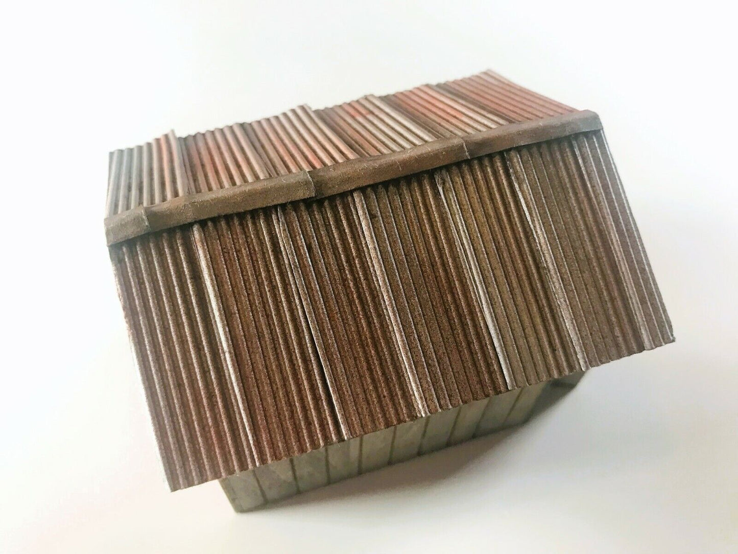 S Scale Corrugated Metal Roofing - Paper - 1/64 1:64 Scale